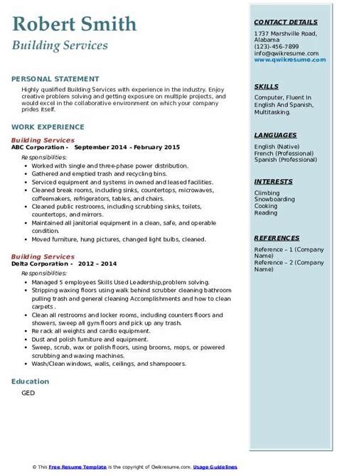 Resume Building Service